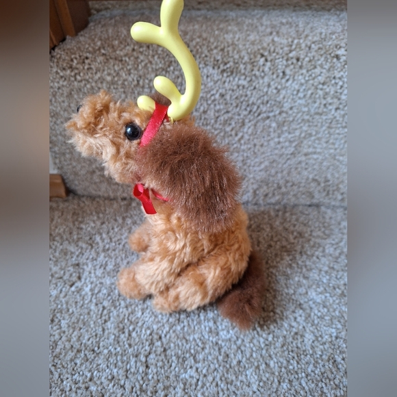 Vintage Max the Dog Grinch Christmas 2000 Universal Studios 8" Plush - Picture 4 of 6